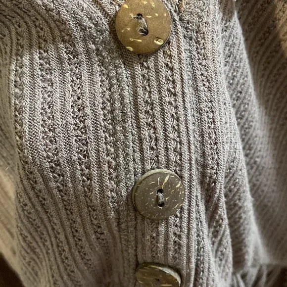 Altar’d State Button-Up Ruffle Sweater - Picture 4 of 4